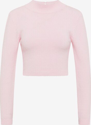 myMo at night Neulepaita värissä vaaleanpunainen: etupuoli