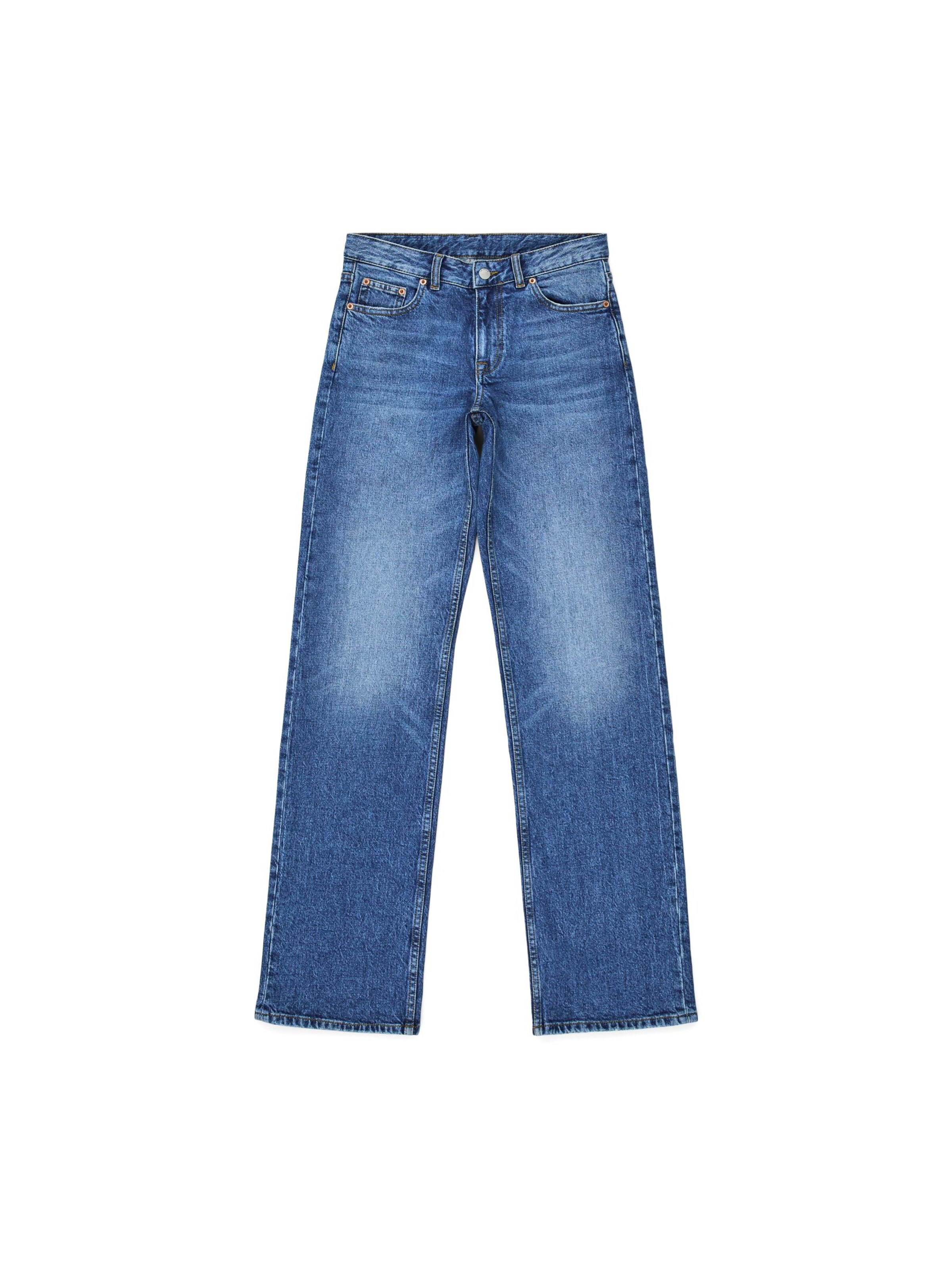 Dr. Denim Jeans in Blauw: voorkant