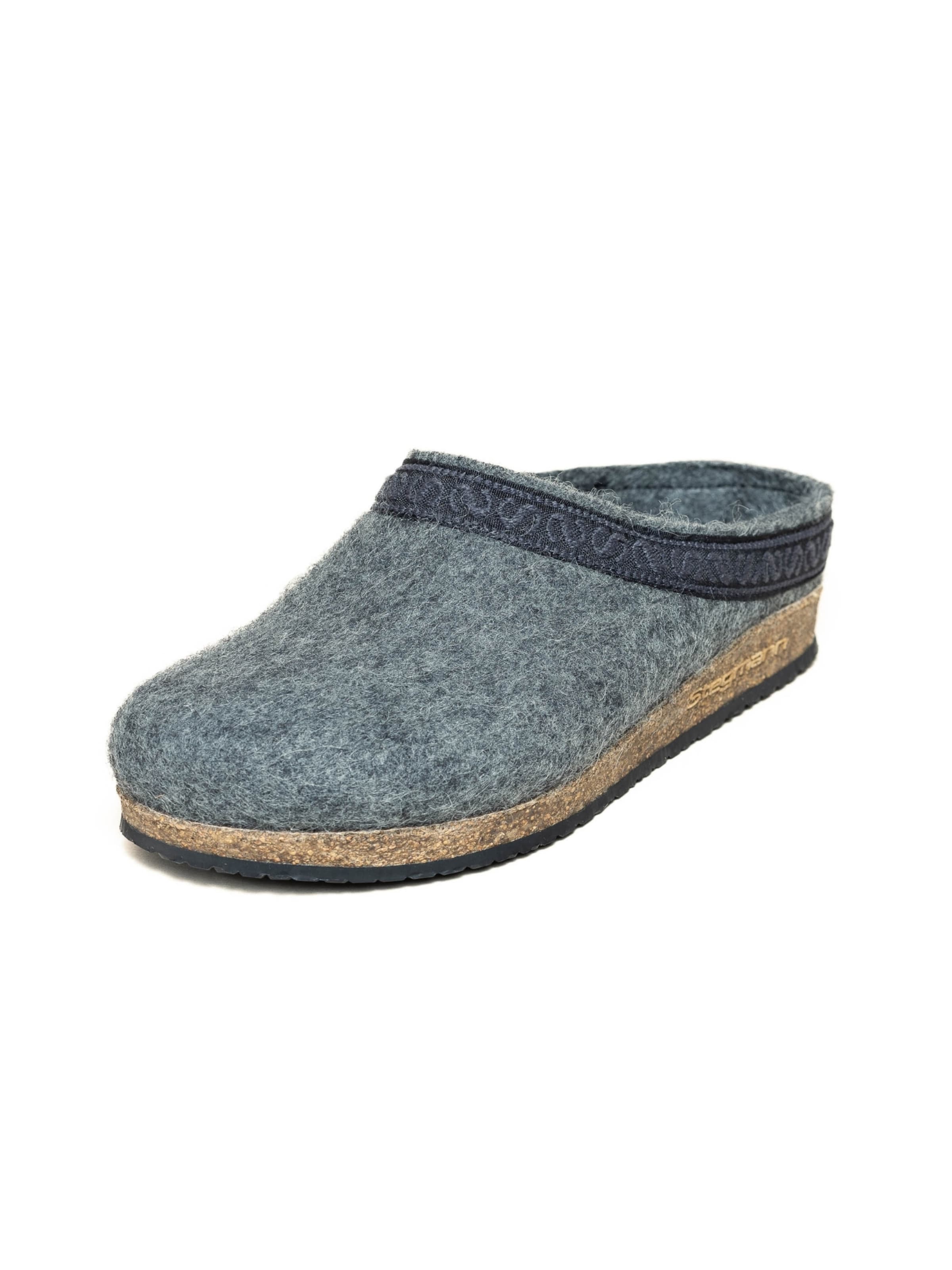 Stegmann Clogs 'Filzclogs Stegmann 108' in Grey: front