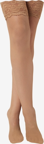 CALZEDONIA Hold-up stockings in Beige: front