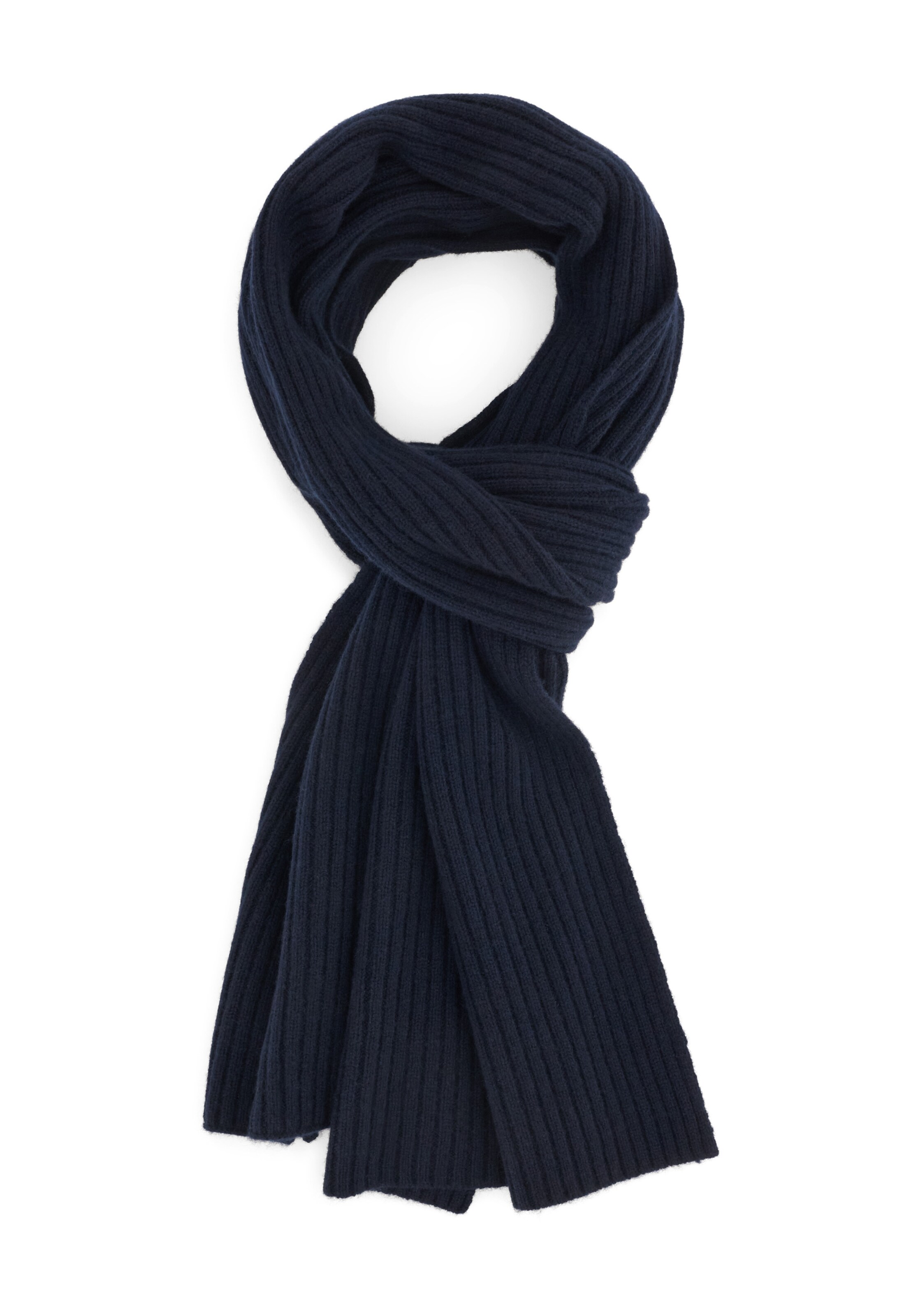 Boggi Milano Scarf in One Size in Navy, Item view