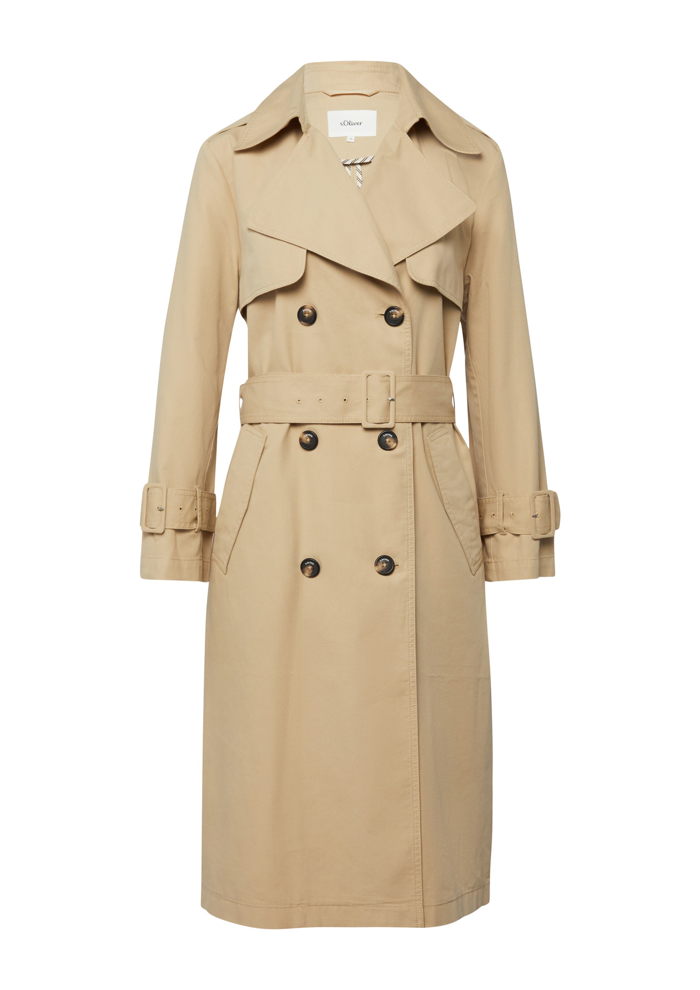 s.Oliver Between-Seasons Coat in Beige, Item view