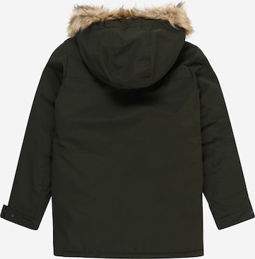 Jack & Jones Junior Between-season jacket 'CHAMP' in Green