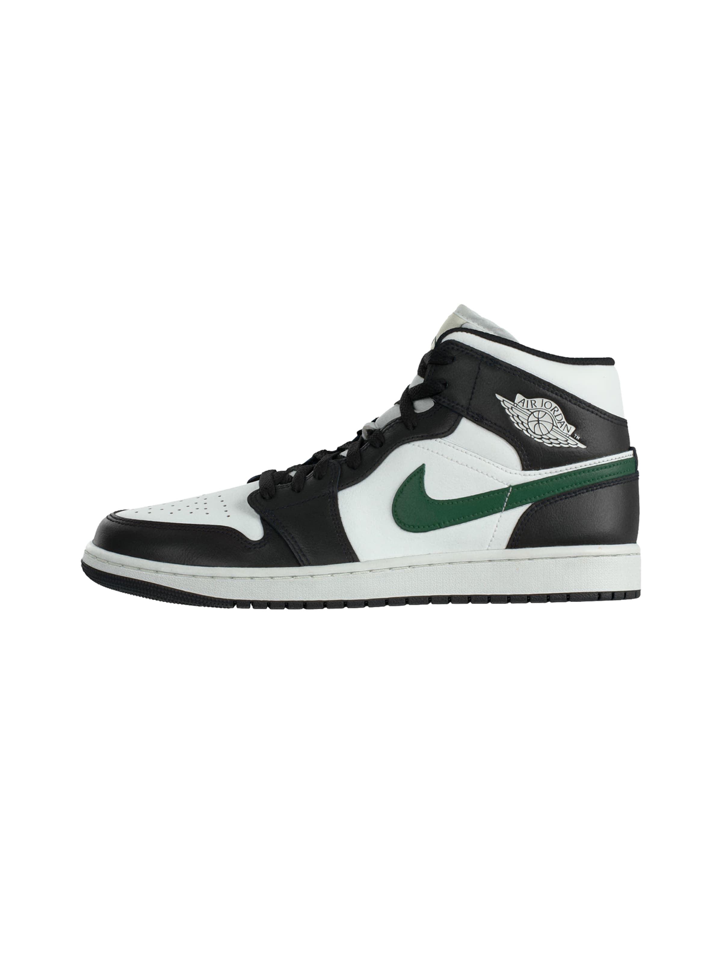 Jordan - Sapatilhas altas 'AIR JORDAN 1' em preto: frente