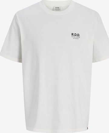 T-Shirt R.D.D. ROYAL DENIM DIVISION en blanc : devant