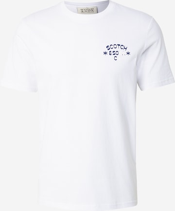 SCOTCH & SODA - Camiseta en blanco: frente