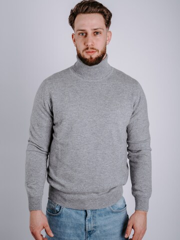 DELGER Pullover in Grau