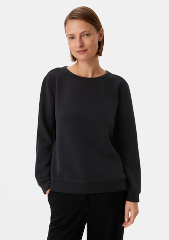 COMMA Sweatshirt in Zwart: voorkant