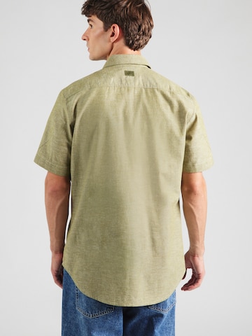 Slim fit Cămașă de la G-STAR pe verde: spate
