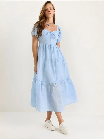 Bianco Lucci Zomerjurk in Blauw: voorkant