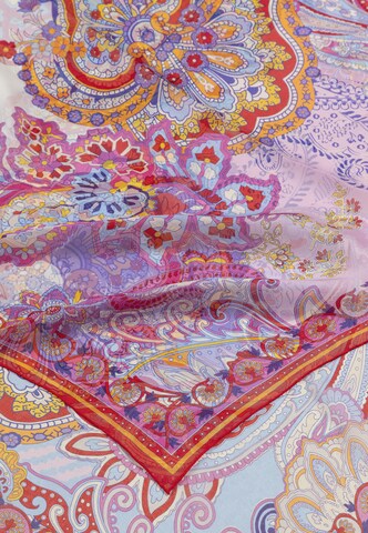 Roeckl Shawl 'Flower Fusion' in Pink