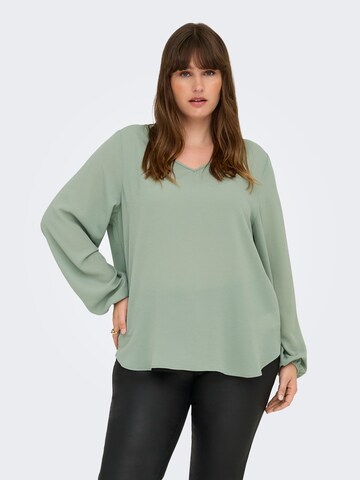 ONLY Carmakoma Blouse 'CARVICA' in Green: front