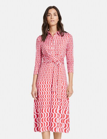GERRY WEBER Shirt Dress in Red: front