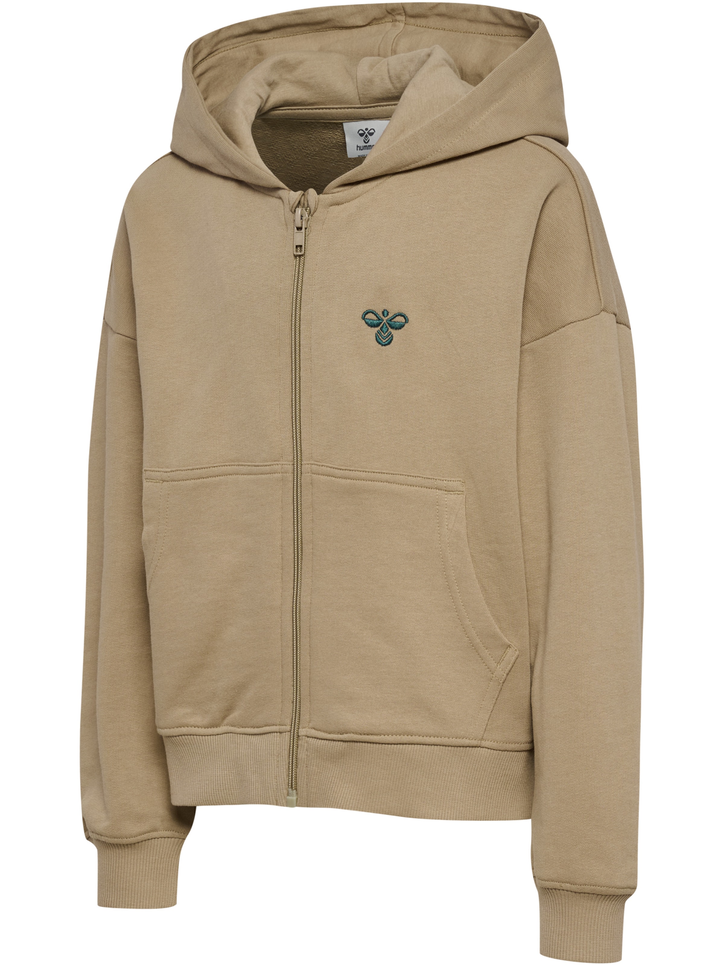 Hummel Sweat jacket in Brown