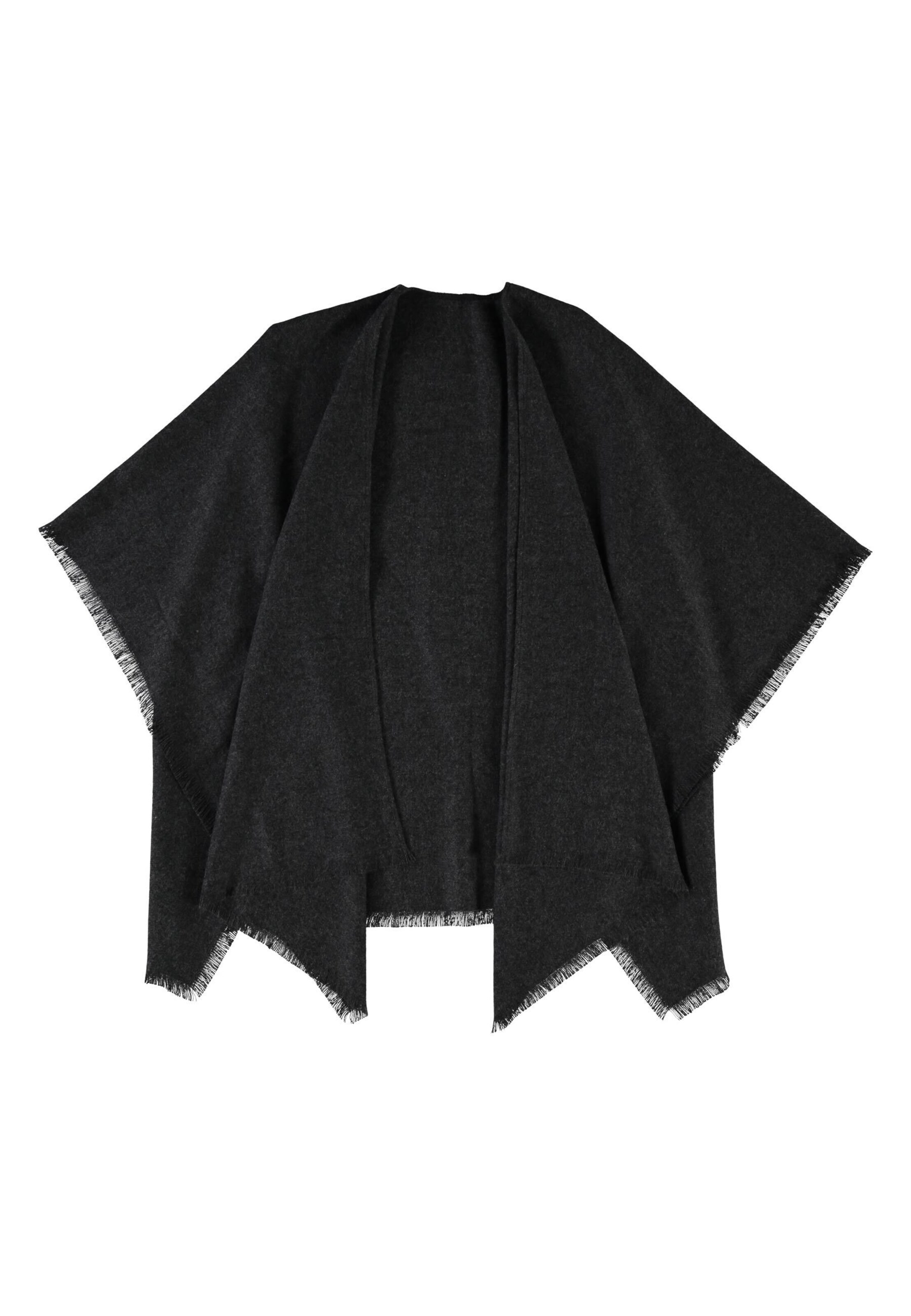 FRAAS Cape in Schwarz: Vorderseite