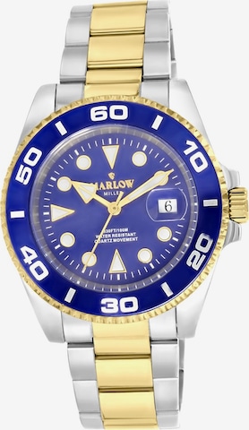 Lucardi Analog Watch in Blue: front