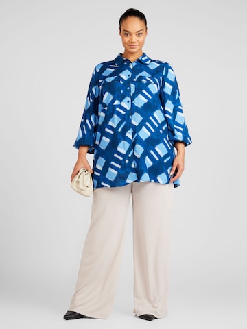 Camicia da donna 'GALLIA' di Persona by Marina Rinaldi in blu