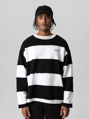 Sweat-shirt 'Lucas' Dandalo en noir : devant