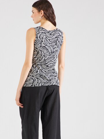 UNITED COLORS OF BENETTON Top in Schwarz