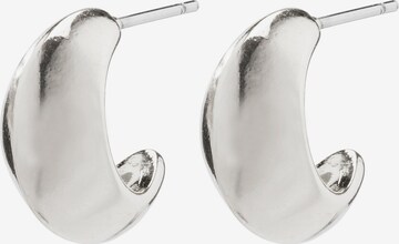 Boucles d'oreilles 'EDWINA' Pilgrim en argent : devant