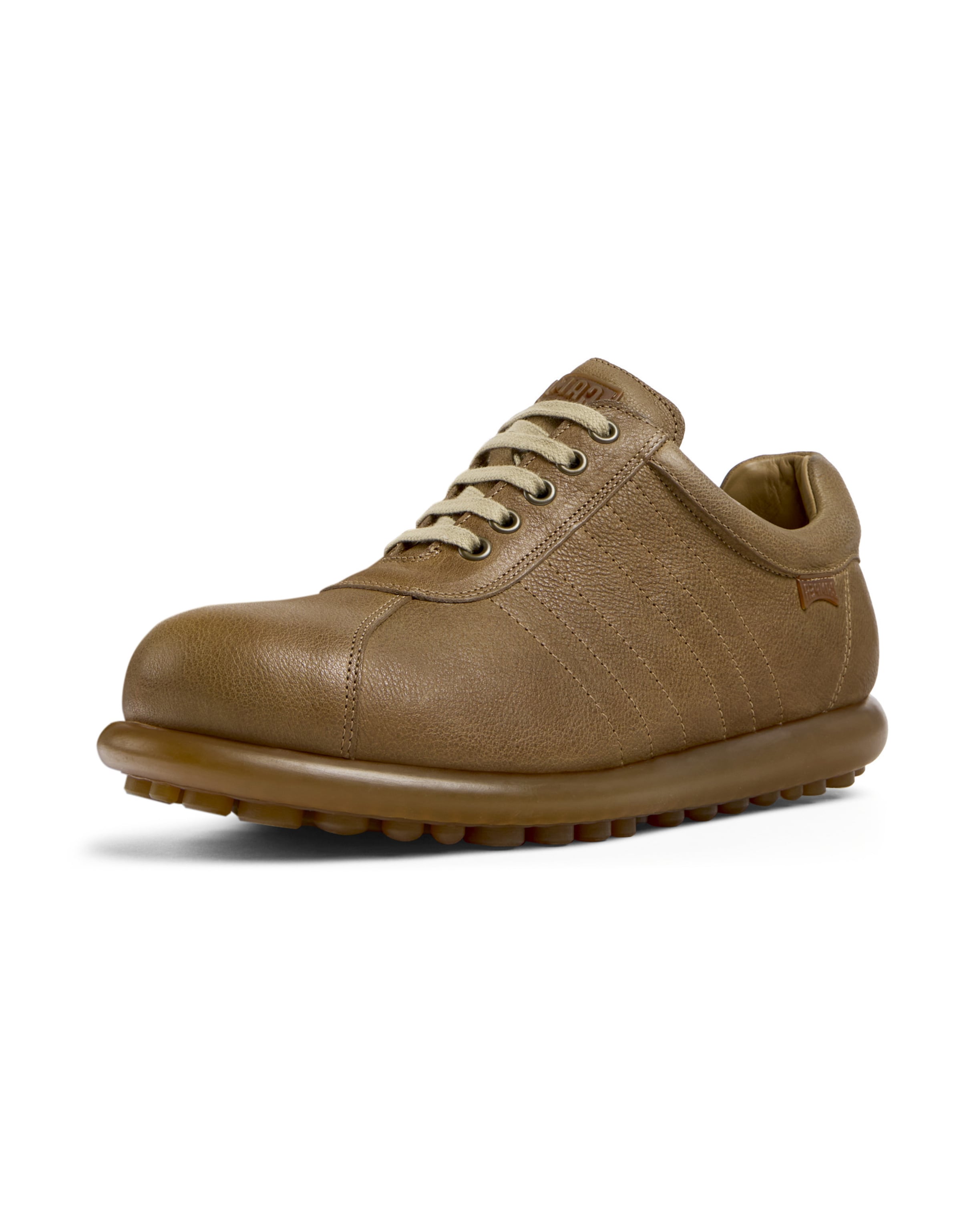 CAMPER Platform trainers 'Pelotas Ariel' in Brown: front