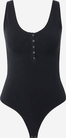 Abercrombie & Fitch Shirt body in Zwart: voorkant