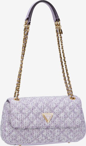 GUESS Shoulder Bag 'Giully' in Purple: front