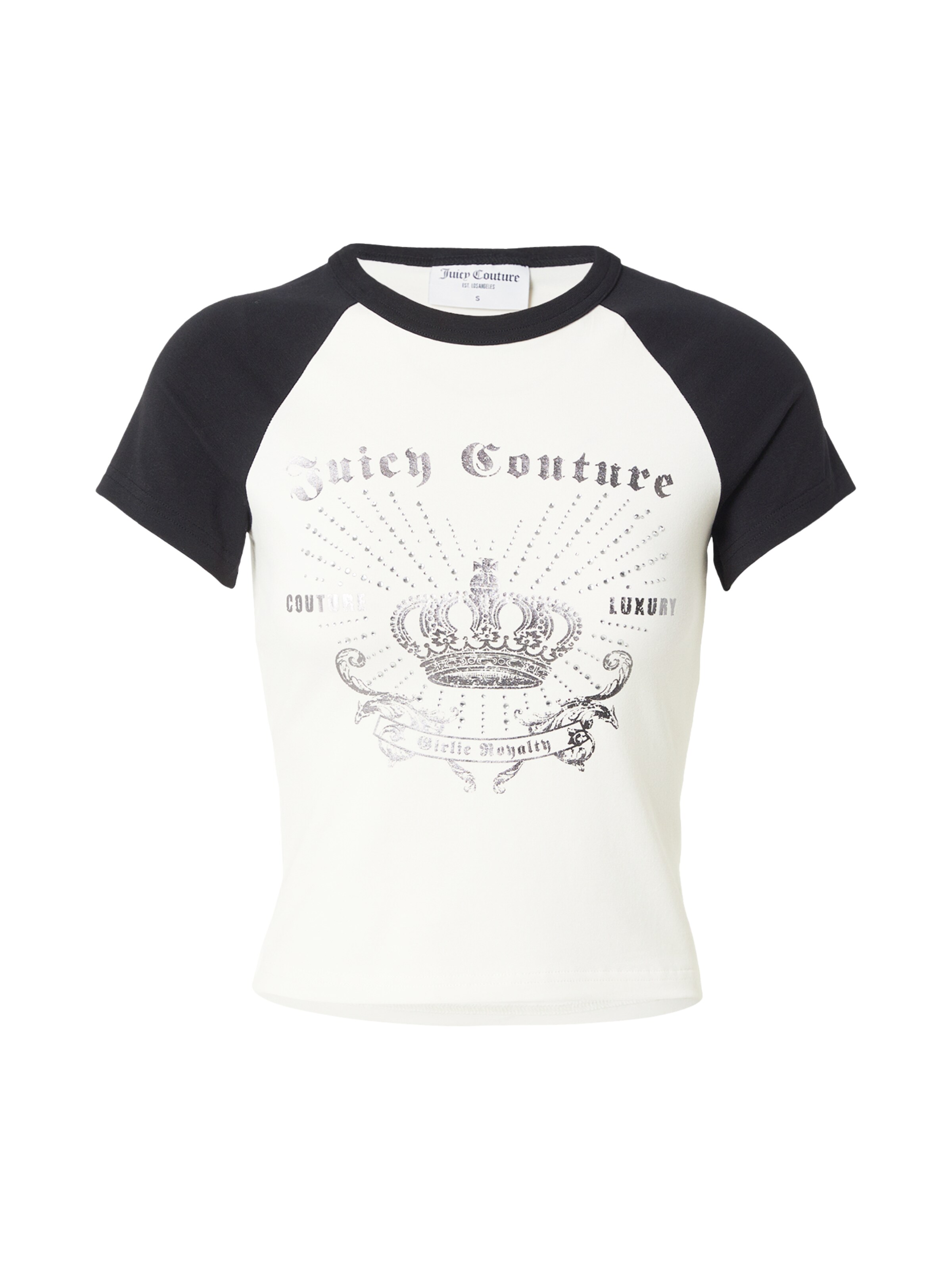 Juicy Couture Póló 'REBELLE' - fehér: elől