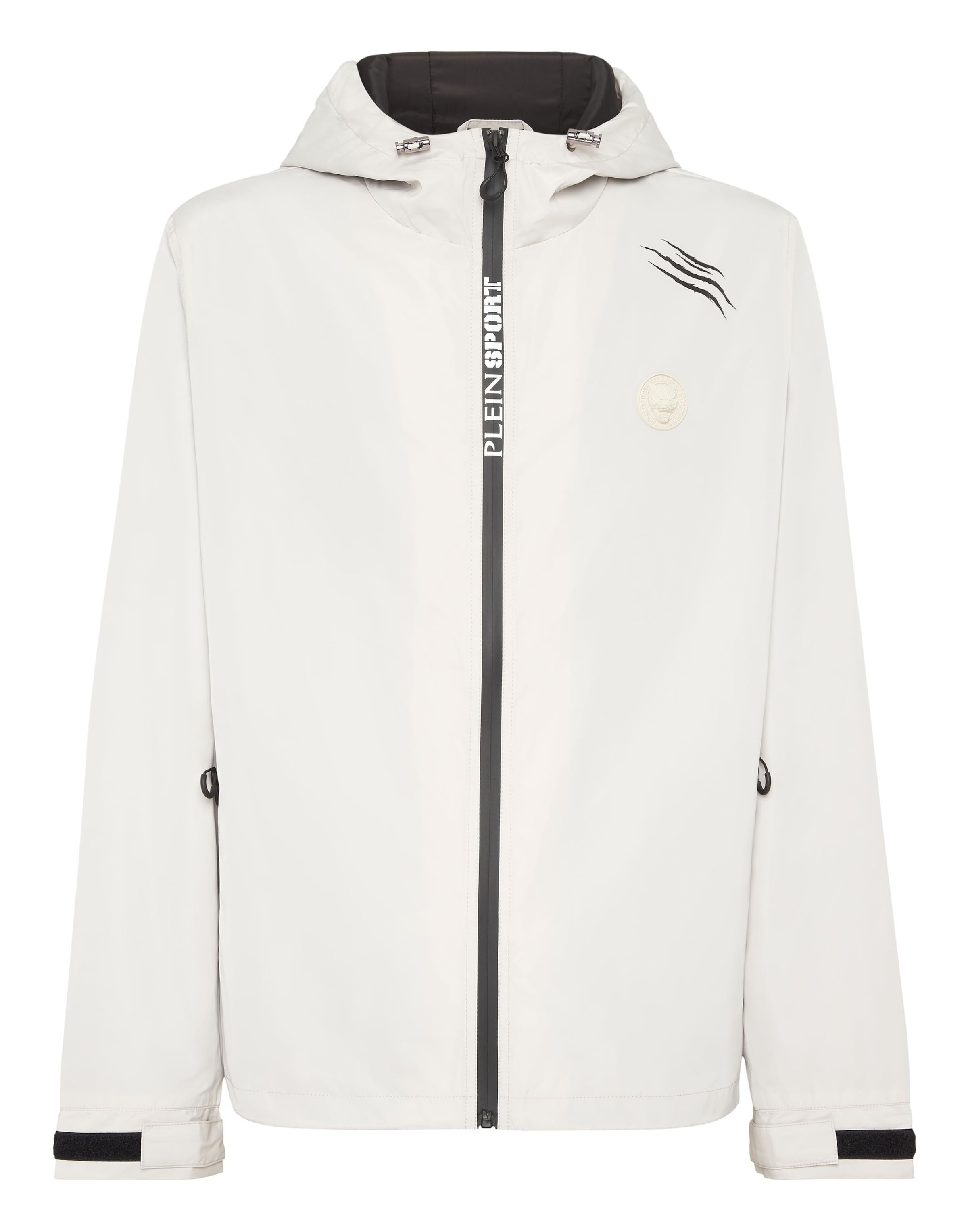 Giacca di mezza stagione Plein Sport di colore beige / nero, Visualizzazione prodotti