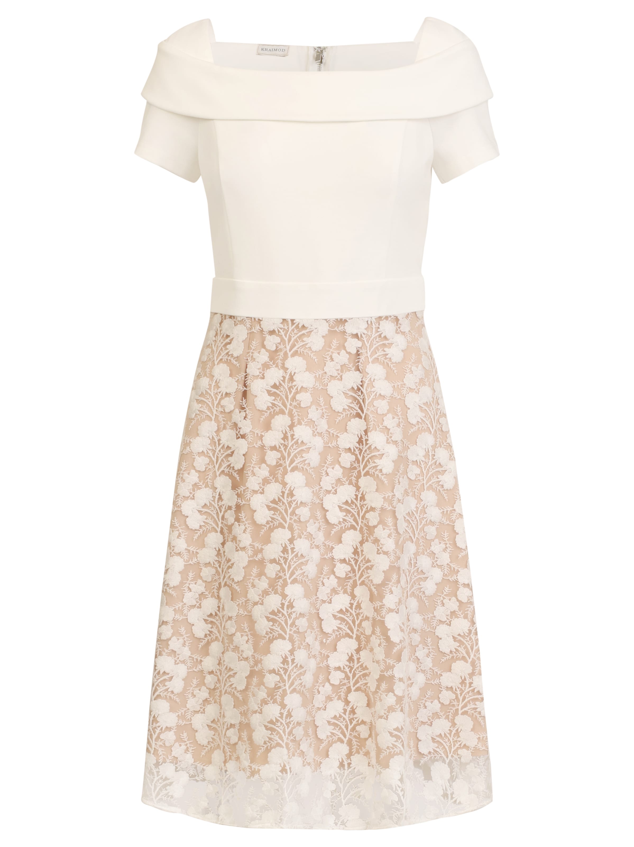 Kraimod Cocktailkleid in Weiß: Vorderseite