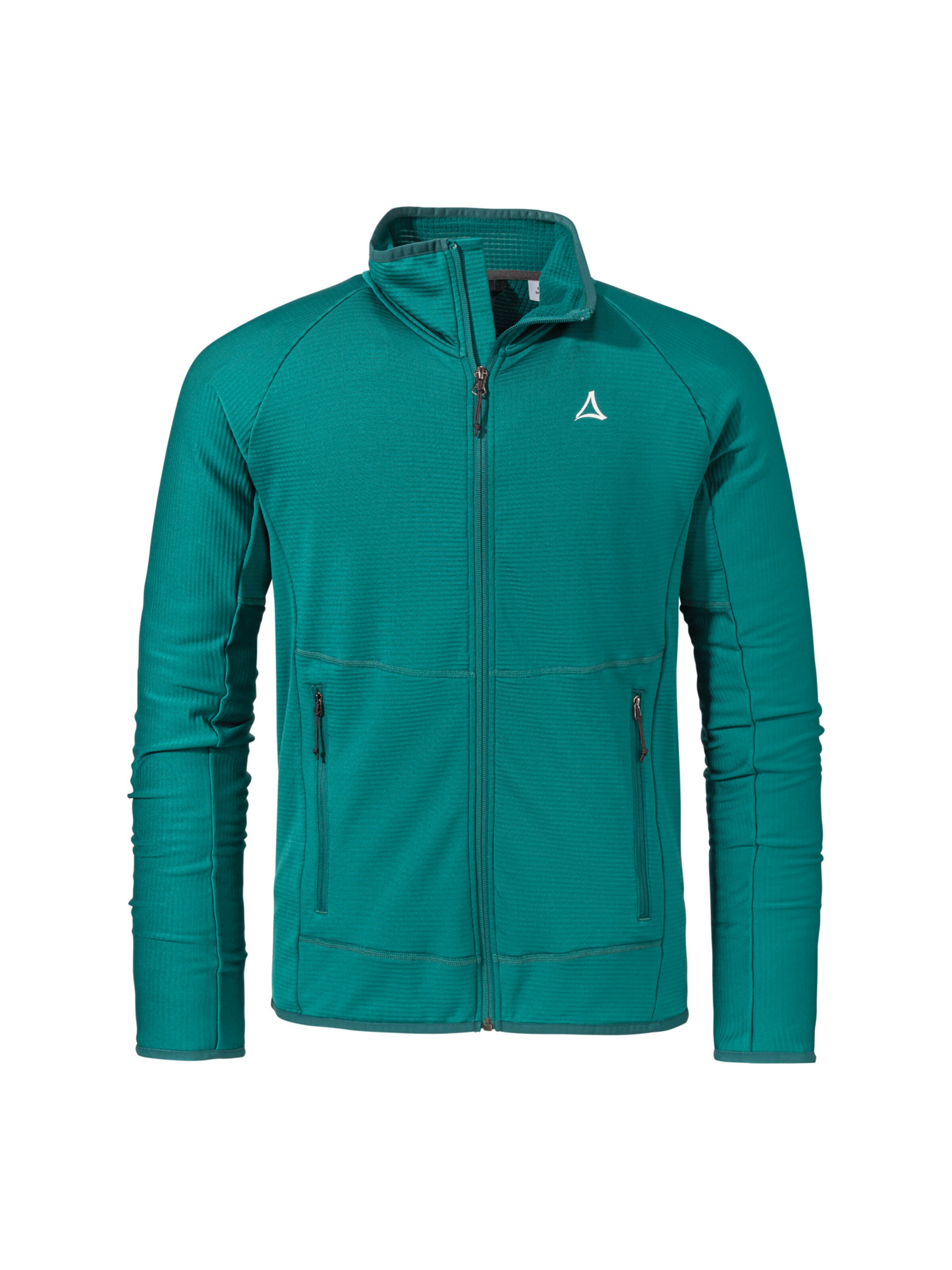 Veste en polaire fonctionnelle Schöffel en vert : devant