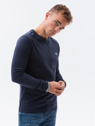 T-Shirt 'L135' Ombre en bleu : devant