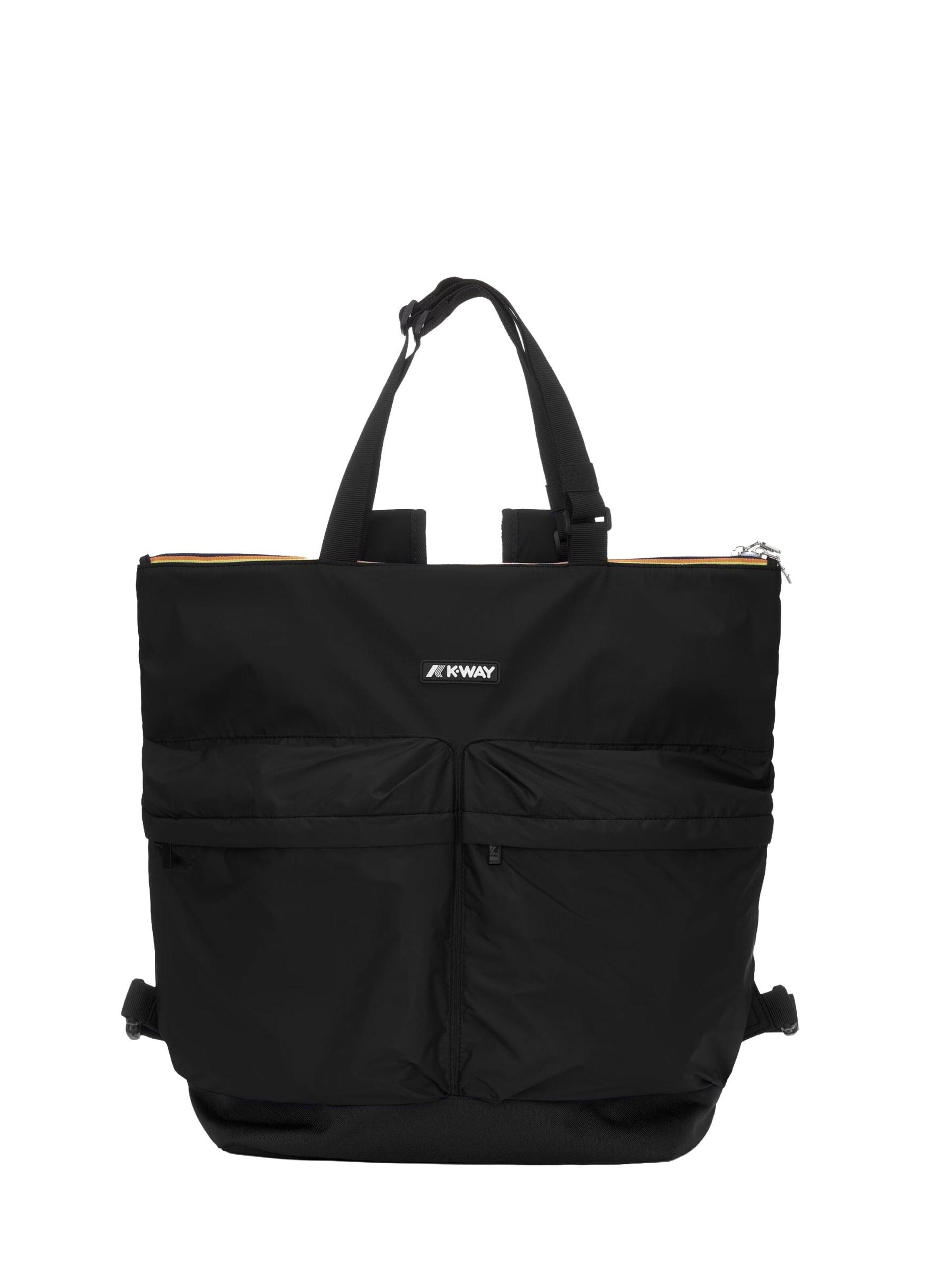 K-Way Crossbody bag 'NOAM ZAINO' in Black: front