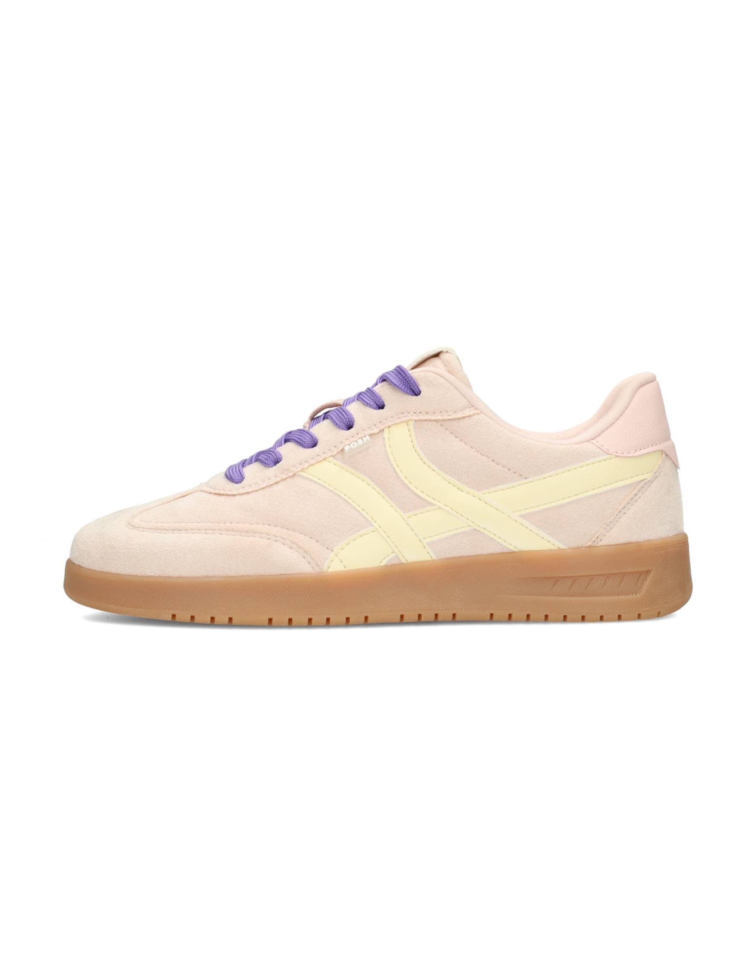 POSH by Poelman Platform trainers 'Megan' in Beige: front