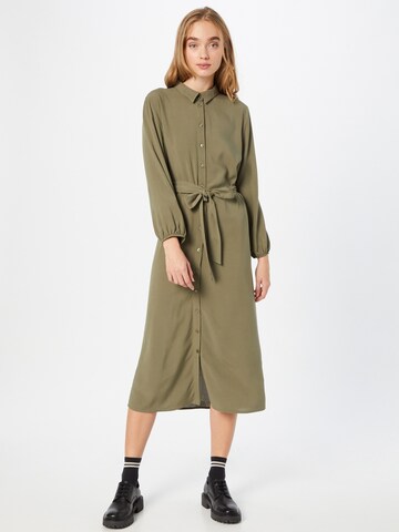 Robe-chemise 'ELLY' JDY en vert : devant