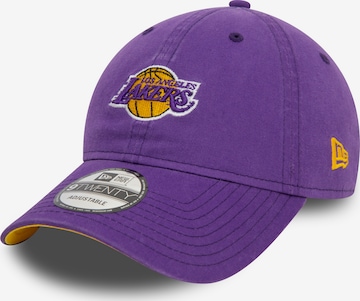 Cappello da baseball 'NBA 9TWENTY LOSLAK' di NEW ERA in lilla: frontale