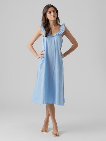 Robe 'Kelly' VERO MODA en bleu : devant