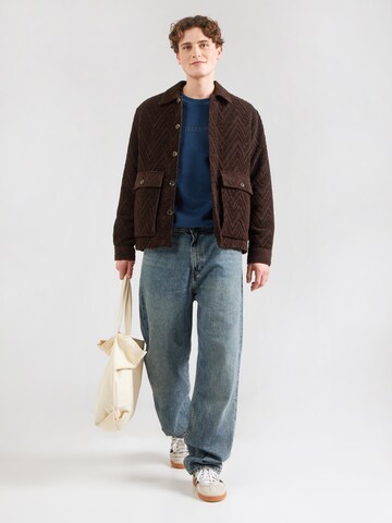 JACK & JONES Sweatshirt 'JCOPOINT' in Blue