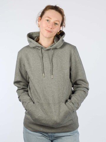 glore Sweatshirt 'Toni' in Grau: Vorderseite