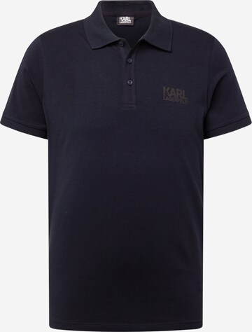 Karl Lagerfeld - Camiseta en azul: frente