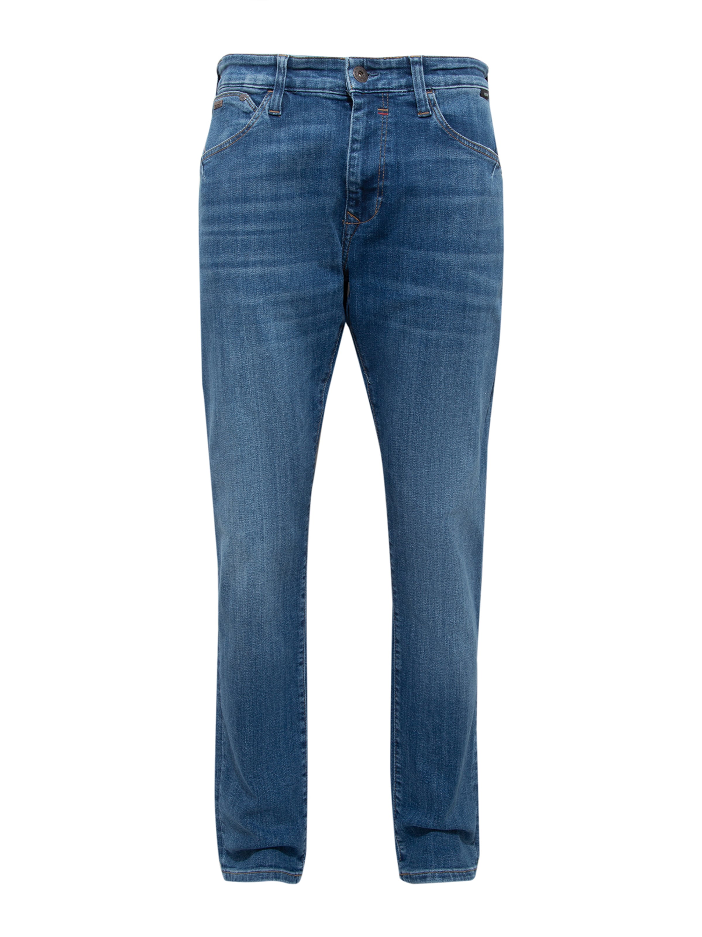 Mavi Skinny Jeans in Blue: front