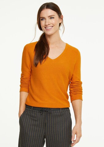 comma casual identity Regular Pullover in Orange: predná strana