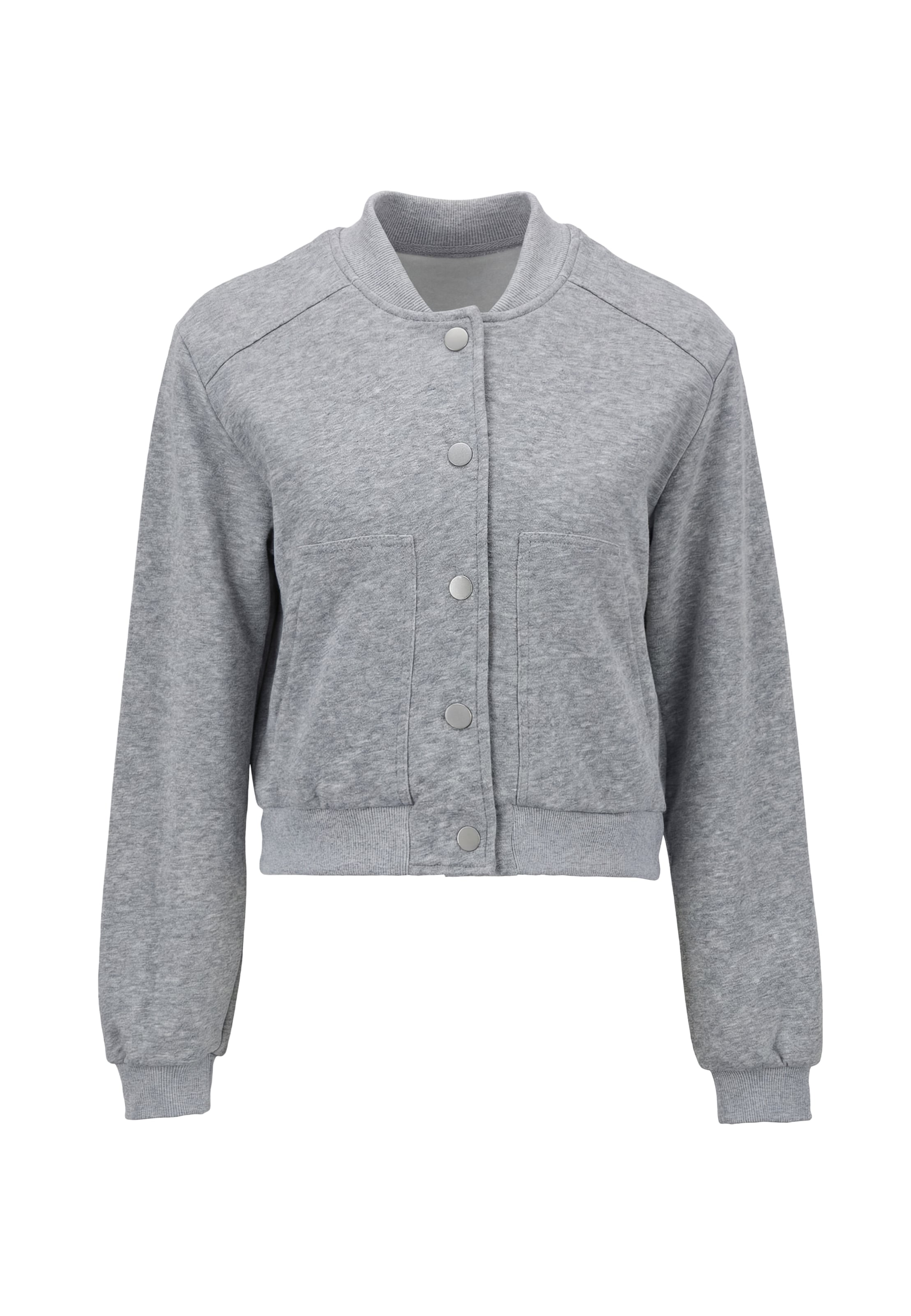 MYMO - Chaqueta de entretiempo en gris: frente