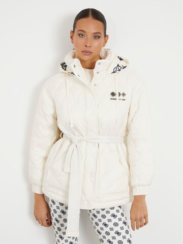 GUESS Winterjacke in Weiß: Vorderseite