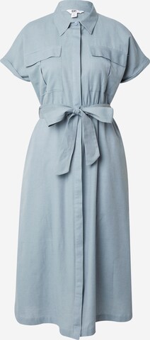 Dorothy Perkins Платье-рубашка 'Utility' в Синий: спереди