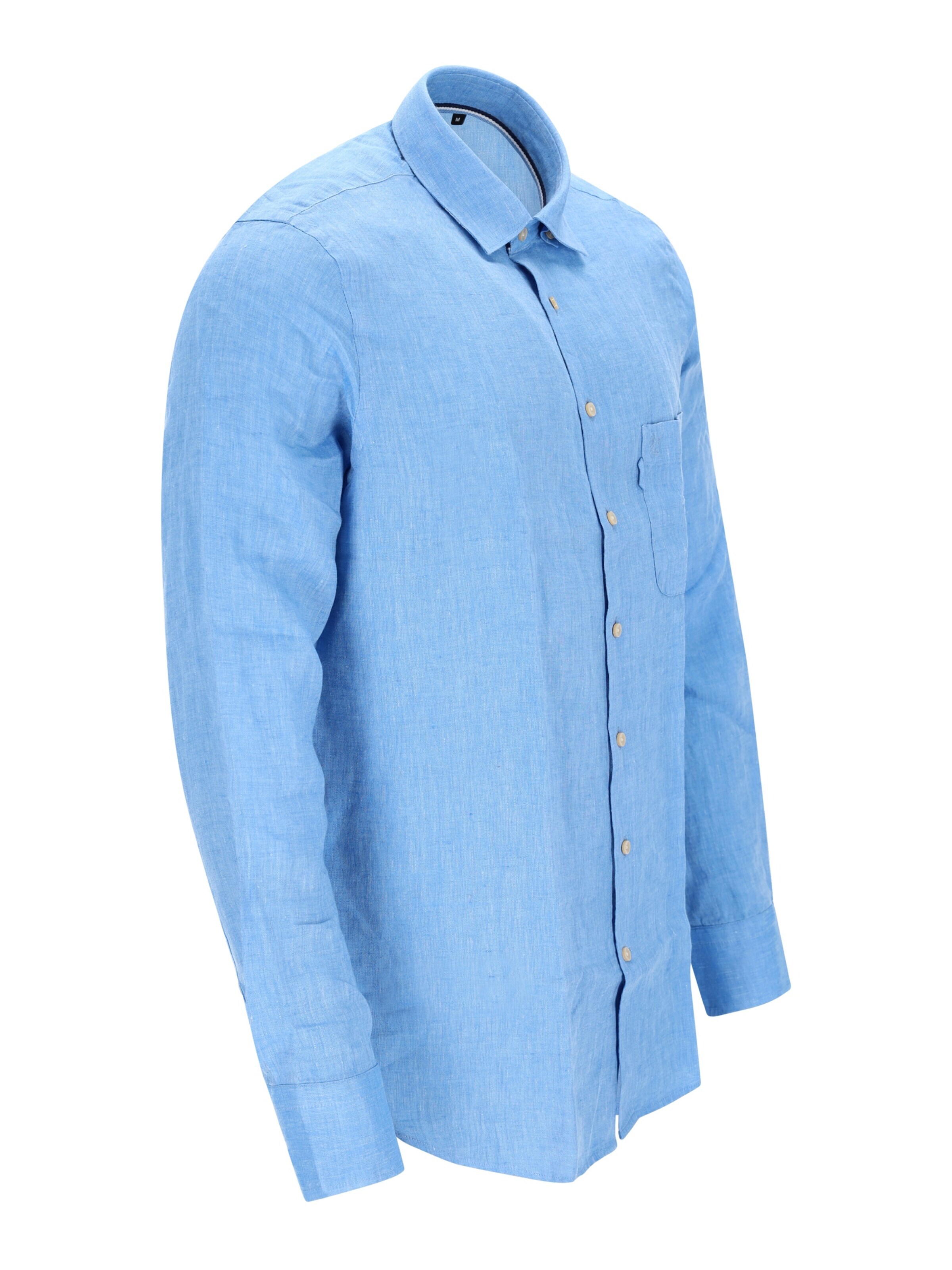 HAJO Regular fit Button Up Shirt in Blue