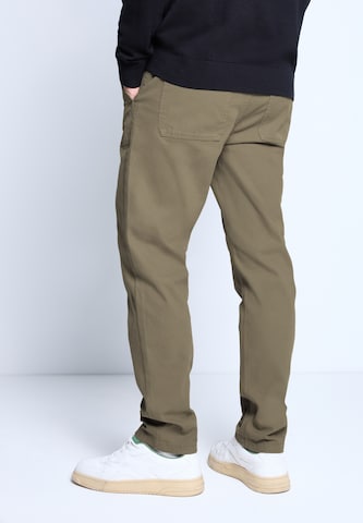 Street One MEN Regular Chino Pants in Brown