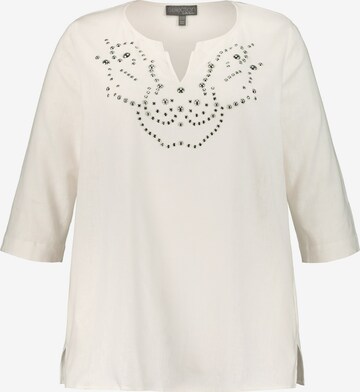 Ulla Popken Tunic in White: front