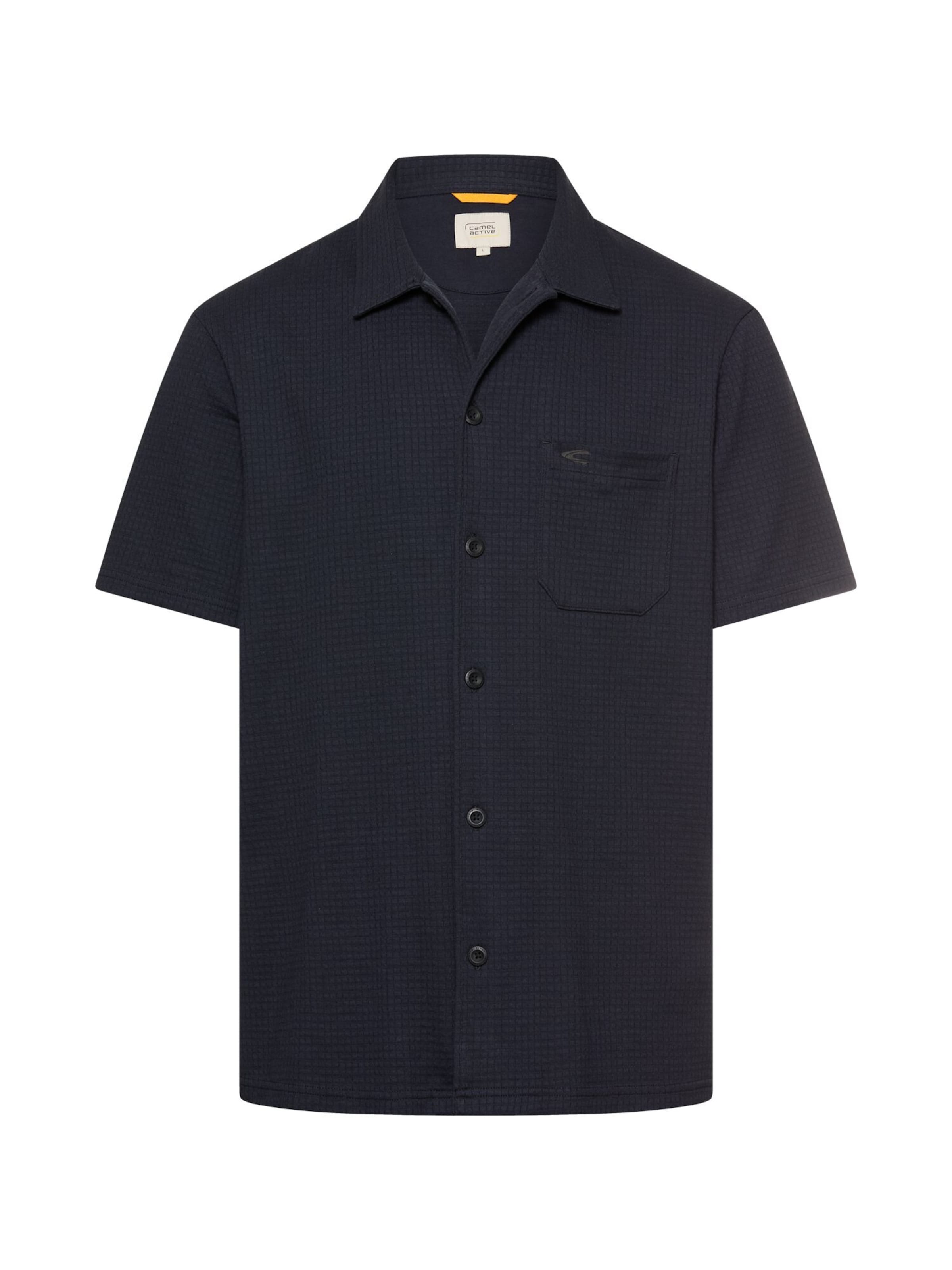 CAMEL ACTIVE Regular fit Button Up Shirt in Blue: front