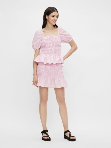 PIECES Skirt 'Sunshine' in Pink